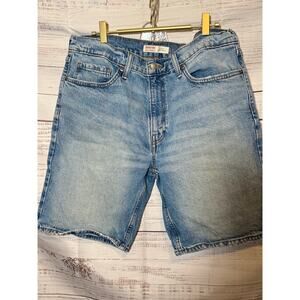Levi’s Signature Classic Denim Shorts Men’s 34 Blue